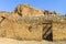 Stone dwelling in the desert Sahara