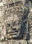 Stone face detail, Bayon Temple, Angkor Thom