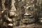 Stone faces, Bayon temple, Angkor Wat,Cambodia