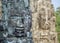 Stone faces at the bayon temple in siem reap,cambodia 7