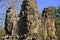 Stone faces of South Gate, Angkor Thom