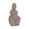 Stone Figure as Archeology and Paleontology Ancient Artifact and Remain Vector Illustration