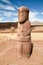 Stone figure in Tiwanaku Tiahuanaco, Bolivia