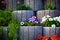 Stone Flowerbed Wall