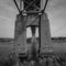 Stone footings of bridge to Cape Cod and underside of highway