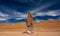 Stone formation, Pacana Monk in Atacama Desert