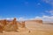 Stone formation Pacana Monks, Monjes De La Pacana, The Indian Stone, near Salar De Tara, Los Flamencos National Reserve