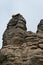 Stone formation in torcal national park