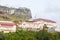 Stone Fort Over Hillside Homes