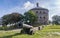 Stone Fortification building Skansen Krona exterior Wall