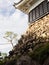 Stone foundation of the main tower of Gifu castle