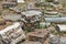 Stone fragments on Gortyna archeological site, Crete, Greece