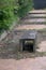 stone garden path bench abandoned lost place