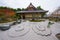 stone garden and shrine at Enkoji Temple in Kyoto