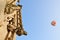 Stone gargoyle & water spout, University Church of St. Mary The Virgin, Oxford