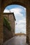 Stone gates to Monteriggioni old town