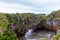 Stone grotto. Pancake Rocks. Paparoa national park, South Island, New Zealand