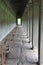 Stone hallway at Angkor Wat, Cambodia