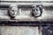 Stone head, detail of the St. James Cathedral, Sibenik