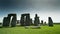 Stone henge monolithic stones england