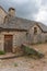 Stone house, traditional house of Causse mejean, limestone architecture