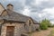 Stone house, traditional house of Causse mejean, limestone architecture