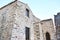 Stone houses at Monemvasia castle Peloponnese Greece