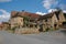 Stone houses in village