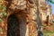 stone idols on the ruins of ancient stupas in Myanmar