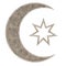 Stone Islamic symbol