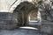 Stone kiosk-mosque inside the caravanserai