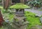 Stone lantern at Hiyo Moss Garden, Ishikawa Prefecture, Japan