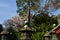 Stone lantern of Ueno Toshogu Shrine at Ueno park