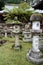 Stone Lanterns Nara, Japan