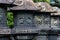 Stone lanterns in Ueno Park, Taito ward, Tokyo