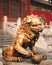 Stone lion of china