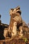 Stone lion of Temple Phnom Bakheng