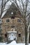 Stone Mill front converted into a house in L\\\'Île-Perrot, Quebec