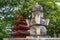 Stone monument in Buddhism Tochoji Temple