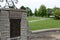 Stone monuments, statues and crosses on grounds,Vietnam Veteran`s Memorial Park, Rome, New York, 2019