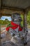 Stone Nandi at Ancient Chalukya Shri Dambala Dodda Basappa Temple