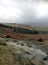 The stone path leading upto Stanage Edge Rock