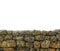 Stone Patterned Wall Isolated Photo