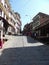 Stone paved road in Gorkha, Nepal