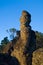 Stone penis rock in the Integral Natural Reserve of Inagua.