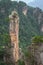 Stone pillar of Tianzi mountains in Zhangjiajie
