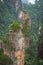 Stone pillars of Tianzi mountains in Zhangjiajie