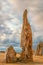 Stone pinnacles in Nambung national park