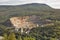 Stone quarry close to Solkan in Western Slovenia.