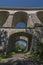 Stone rail viaduct near Sychrov village